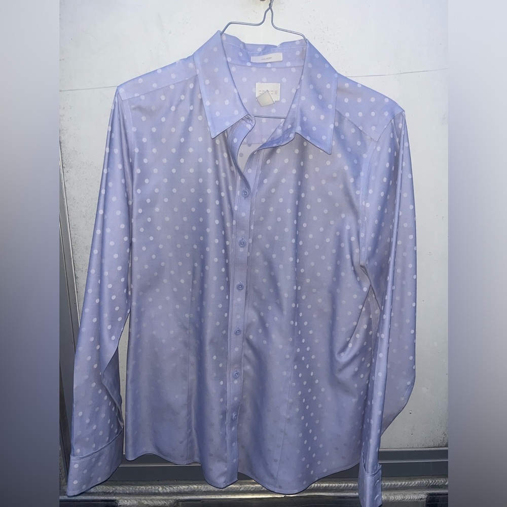Large Lavender Chicos Button Down - image 1